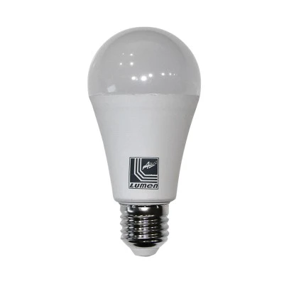 Λάμπα led A60 αχλάδι E27 15W 230V 3000k θερμό λευκό φως ντιμαριζόμενη δέσμης 300° 1500Lm