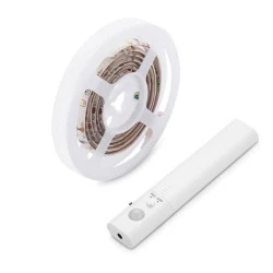 Led ταινία 1m 4000K ενδιάμεσο λευκό φως IP65 κοπή ανά 3.33cm με ανιχνευτή κίνησης