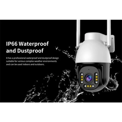 Κάμερα Smart VSTARCAM CS611Q-UV με ανάλυση εικόνας 4MP σύνδεση με Wi-Fi λειτουργία PTZ & θύρα για κάρτα μνήμης SD