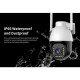 Κάμερα Smart VSTARCAM CS611Q-UV με ανάλυση εικόνας 4MP σύνδεση με Wi-Fi λειτουργία PTZ & θύρα για κάρτα μνήμης SD
