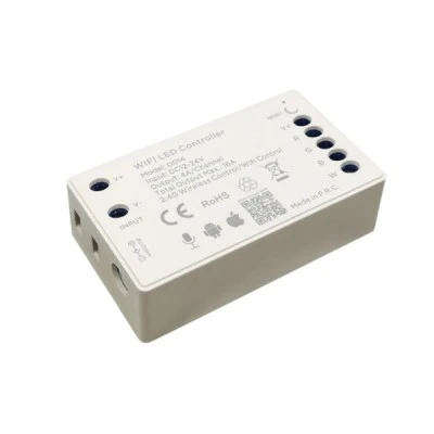 Controller WIFI TUYA RGBW για χρωματιστές RGBW led ταινίες 12VC 16A/192W - 24VC 16A/384W