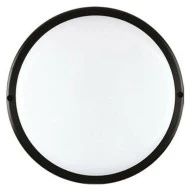 Φωτιστικό επίτοιχο εξωτερικό LED 20W 230V AC ψυχρό φως 6000k 1800lm 110° μαύρο στεγανό IP65