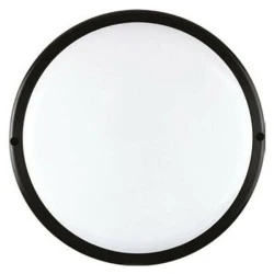 Φωτιστικό επίτοιχο εξωτερικό LED 20W 230V AC ενδιάμεσο φως 4000k 1750lm 110° μαύρο στεγανό IP65