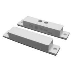 Μαγνητική επαφή Aleph DC-2531WG-W αυτοκόλλητη λευκή εξωτερικής τοποθέτησης