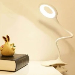 Φωτιστικό γραφείου LED ισχύος 4W φυσικό φως ντιμαριζόμενο με τσιμπιδάκι
