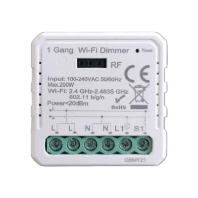Σετ RF Switch 2 καναλιών με WiFi RF Dimmer & RF Reciever κατάλληλο για απομακρυσμένο έλεγχο μέσω εφαρμογής (Tuya)