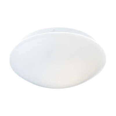 Φωτιστικό οροφής Φ430mm από λευκό plexiglass για 3 λάμπες με ντουί Ε27