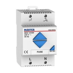Ρυθμιστής dimmer LED φωτισμού ράγας με τηλεχειρισμό button 500W MASTER DM-500b