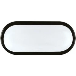 Επίτοιχο φωτιστικό LED 20W 230VAC θερμό φως 3000k 1700lm δέσμης 110° μαύρο εξωτερικού χώρου IP65