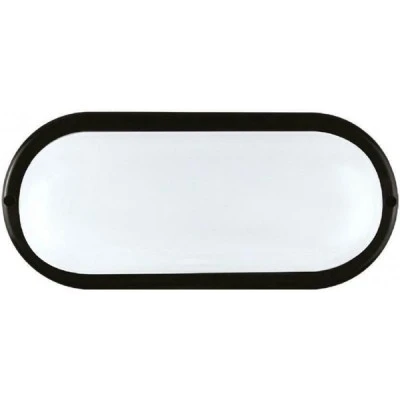 Φωτιστικό LED επίτοιχο 10W 230VAC ενδιάμεσο φως 4000k 930lm δέσμης 110° εξωτερικού χώρου μαύρο IP65