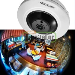 Κάμερα HIKVISION DS-2CC52H1T-FITS TURBO HD FISHEYE 5MP με υπέρυθρο IR φωτισμό 20m