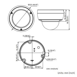 Κάμερα IP Turret AcyuSense HIIKVISION DS-2CD2146G1-IS 4mm 4MP με υπέρυθρο IR φωτισμό ως 30m