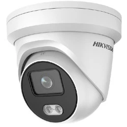 Κάμερα IP δικτυακή 2MP 2.8mm IR 30m Dome OUT με έγχρωμη εικόνα HIKVISION DS-2CD2327G2-L 2.8