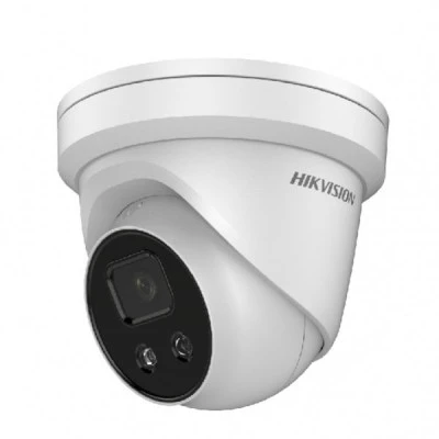 Κάμερα IP δικτυακή 5MP 2.8mm IR 30m Dome OUT με AcuSense & MIC HIKVISION DS-2CD2346G2-IU 2.8