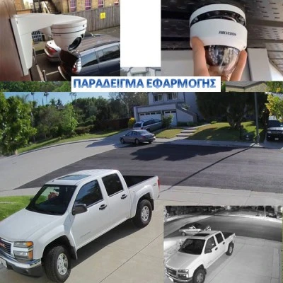 Κάμερα HIKVISION DS-2CD2343G2-IU 2.8mm IP Dome 4MP AcuSense με υπέρυθρο φωτισμό έως 30m