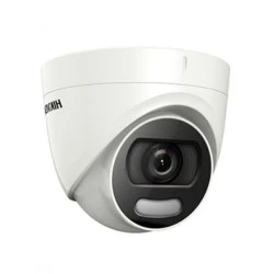 Κάμερα Dome (τύπου turret) 1080p ColorVu DS-2CE72DFT-F2.8 WDR 130dB Smart Light εμβέλειας ως 20m