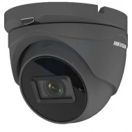 Κάμερα ασφαλείας γκρι 5MP 2.8mm IR 30m Dome OUT H0T με μικρόφωνο HIKVISION DS-2CE76H0T-ITMFS2.8G