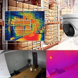 Κάμερα HIKVISION DS-2TD1217-2/PA Dome θερμική και οπτική Smart IP 2MP με υπέρυθρο IR φωτισμό 15m