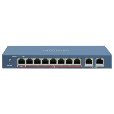Switch Hikvision DS-3E0310HP-E Unmanaged L2 PoE με 7 θύρες Gigabit (1Gbps) Ethernet Switch Hikvision DS-3E0310HP-E Unmanaged L2 PoE με 7 θύρες Gigabit (1Gbps) Ethernet
