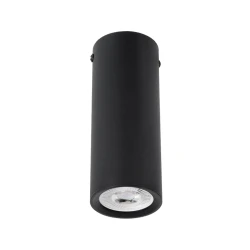 Φωτιστικό downlight σποτ kelvo® DUCT για λάμπα MR16 με ντουί GU10 AC 220-240V IP20 μαύρο ματ 6x6x15cm