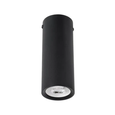 Φωτιστικό downlight σποτ kelvo® DUCT για λάμπα MR16 με ντουί GU10 AC 220-240V IP20 μαύρο ματ 6x6x15cm