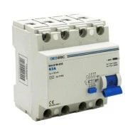 Ρελέ διαρροής RCCB τετραπολικό  4P 63A 400V AC 6KA