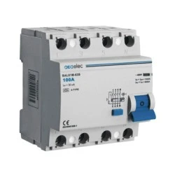 Διακόπτης διαρροής RCCB τετραπολικός 4x100A 30mA 4M A-Type