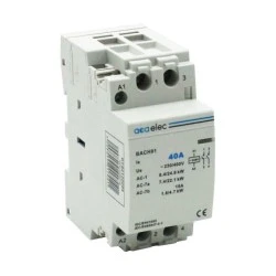 Ρελέ ράγας διπολικό BACH91 63A 2NO 230V 2M