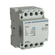 Ρελέ ράγας τριπολικός 63A 4NO 230/400V 