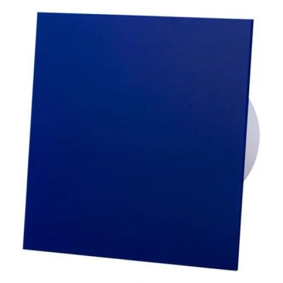 Πρόσοψη πάνελ για εξαεριστήρα drim Airoxy plexiglass μπλε χρώμα γυαλιστερό 01-166 175x175mm
