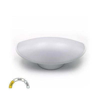 Απλίκα LED οβάλ λευκό χρώμα από αλουμίνιο 8W 640lm με δυνατότητα επιλογής φωτισμού CCT ΙΡ54 Απλίκα LED οβάλ λευκό χρώμα από αλουμίνιο 8W 640lm με δυνατότητα επιλογής φωτισμού CCT ΙΡ54