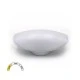 Απλίκα LED οβάλ λευκό χρώμα από αλουμίνιο 8W 640lm με δυνατότητα επιλογής φωτισμού CCT ΙΡ54 Απλίκα LED οβάλ λευκό χρώμα από αλουμίνιο 8W 640lm με δυνατότητα επιλογής φωτισμού CCT ΙΡ54