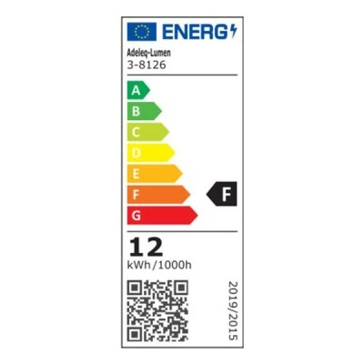 Απλίκα LED επίτοιχης τοποθέτησης από αλουμίνιο οβάλ σχήμα 12W 960lm με δυνατότητα επιλογής φωτός CCT ΙΡ54 γκρι χρώμα