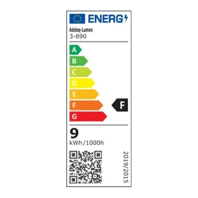 Απλίκα LED επίτοιχη αλουμινίου λευκή ορθογώνια 9W 750lm με δυνατότητα επιλογής φωτός CCT ΙΡ54