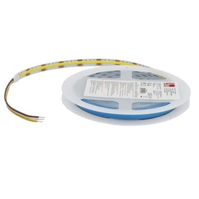 Ταινία COB LED 5m γραμμικού φωτισμού 12VDC 14W/m 608LED/m με δυνατότητα επιλογής φωτίσμου CCT IP20