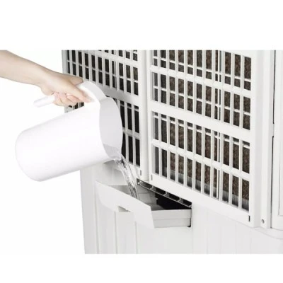 Air cooler Evaporative 420W με παροχή αέρα 12.000 m³/h 3 ρυθμιζόμενες ταχύτητες και χρονοδιακόπτη