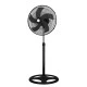 Ανεμιστήρας ορθοστάτης μεταλλικός 70W Φ45cm με 3 ταχύτητες λειτουργίας διακόπτη περιστροφής και ρυθμιζόμενο ύψος 