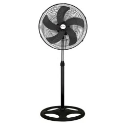 Ανεμιστήρας ορθοστάτης μεταλλικός 70W Φ45cm με 3 ταχύτητες λειτουργίας διακόπτη περιστροφής και ρυθμιζόμενο ύψος 