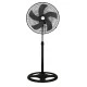 Ανεμιστήρας ορθοστάτης μεταλλικός 70W Φ45cm με 3 ταχύτητες λειτουργίας διακόπτη περιστροφής και ρυθμιζόμενο ύψος 