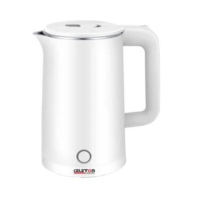 Βραστήρας νερού 1,6lt λευκός 1500W SH-BJ16G με αυτόματη διακοπή λειτουργίας ένδειξη στάθμης νερού και αντιθερμική λαβή 