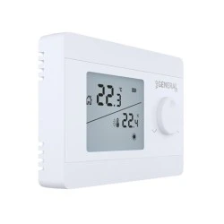 Θερμοστάτης χώρου GENERAL HT-250S θέρμανσης ηλεκτρονικός με LCD φωτιζόμενη οθόνη