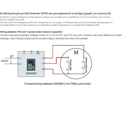 Ρυθμιστής στροφών κινητήρων-inverter 2.20KW 1x220V 3Hp 10A HV10-2R2G1-2 Ρυθμιστής στροφών κινητήρων-inverter 2.20KW 1x220V 3Hp 10A HV10-2R2G1-2
