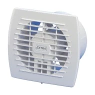 Εξαεριστήρας μπάνιου EUROPLAST E150 λευκός Φ150 24W 300m3/h 230V επίτοιχης τοποθέτησης