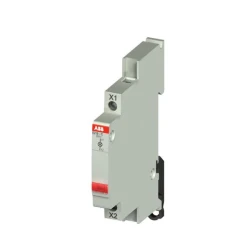 Ενδεικτική λυχνία ράγας με led κόκκινο 0.47W 1/2 module 250V ABB E229G-C