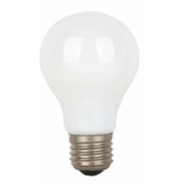 Λάμπα led filament E27 8W 230V 6000K ψυχρό λευκό φως 1000lm αχλάδι A60 με γαλακτερό κάλυμμα