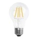 Λάμπα led filament E27 ισχύος 4W 230V 6000K ψυχρό λευκό φως 500lm τύπου αχλάδι A60
