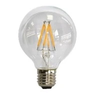 Λάμπα led filament G95 globe Ε27 ισχύος 8W 230V 6000K ψυχρό λευκό φως 1000lumen δέσμης 360°
