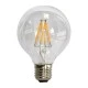 Λάμπα led filament G95 globe Ε27 ισχύος 8W 230V 6000K ψυχρό λευκό φως 1000lumen δέσμης 360°