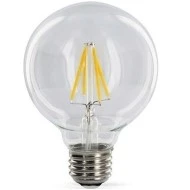 Λάμπα led filament globe G125 Ε27 ισχύος 8W 230V 6000K λευκό ψυχρό φως 1000lumen