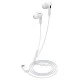 Earphones με μικρόφωνο CELEBRAT USB-C σύνδεση Φ10mm με μήκος καλωδίου 1.2m σε λευκό χρώμα Earphones με μικρόφωνο CELEBRAT USB-C σύνδεση Φ10mm με μήκος καλωδίου 1.2m σε λευκό χρώμα